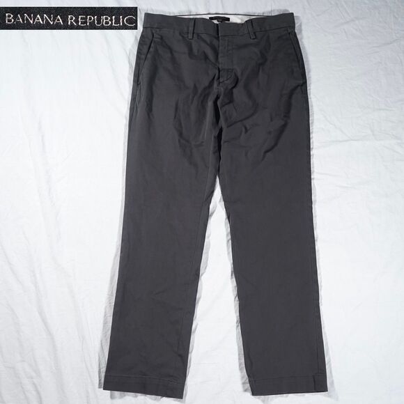 Banana Republic Other - Banana Republic Aiden Chino Pants Dark Grey 32x30